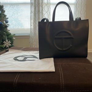 Medium Black Telfar Bag
